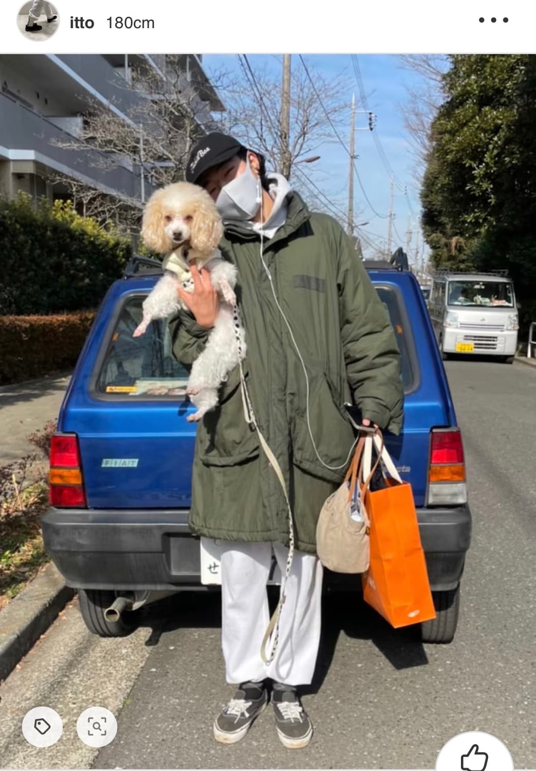 BEAMS 빔즈 프리마로프트 모즈코트 상품이미지7