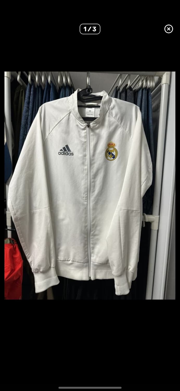 아디다스 레알마드리드 집업 상품이미지1