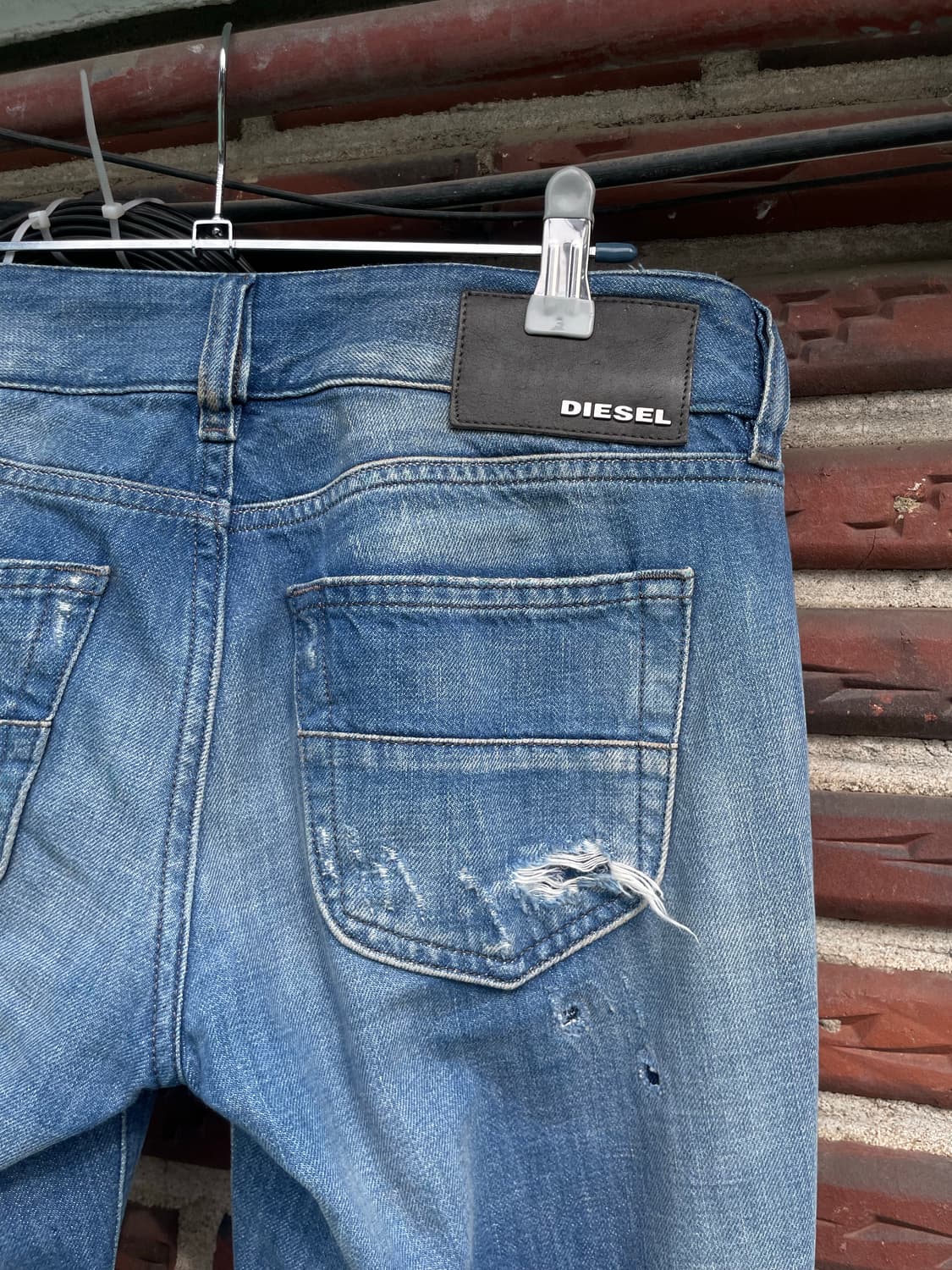 빈티지 데미지 부츠컷 상품이미지5