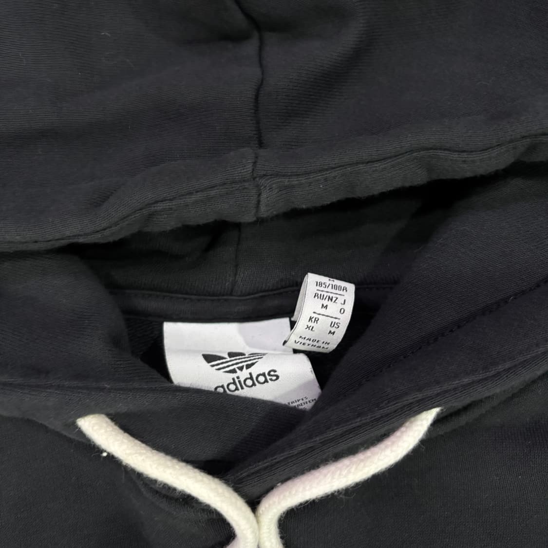 아디다스 센터로고 스티치 후드티 상품이미지3