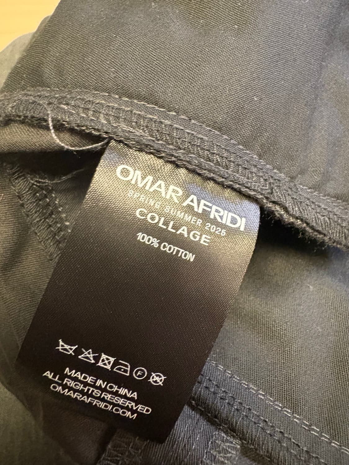 [28] omar afridi 오마르 아프리디 캐롤 트라우저 팬츠 차콜 상품이미지6