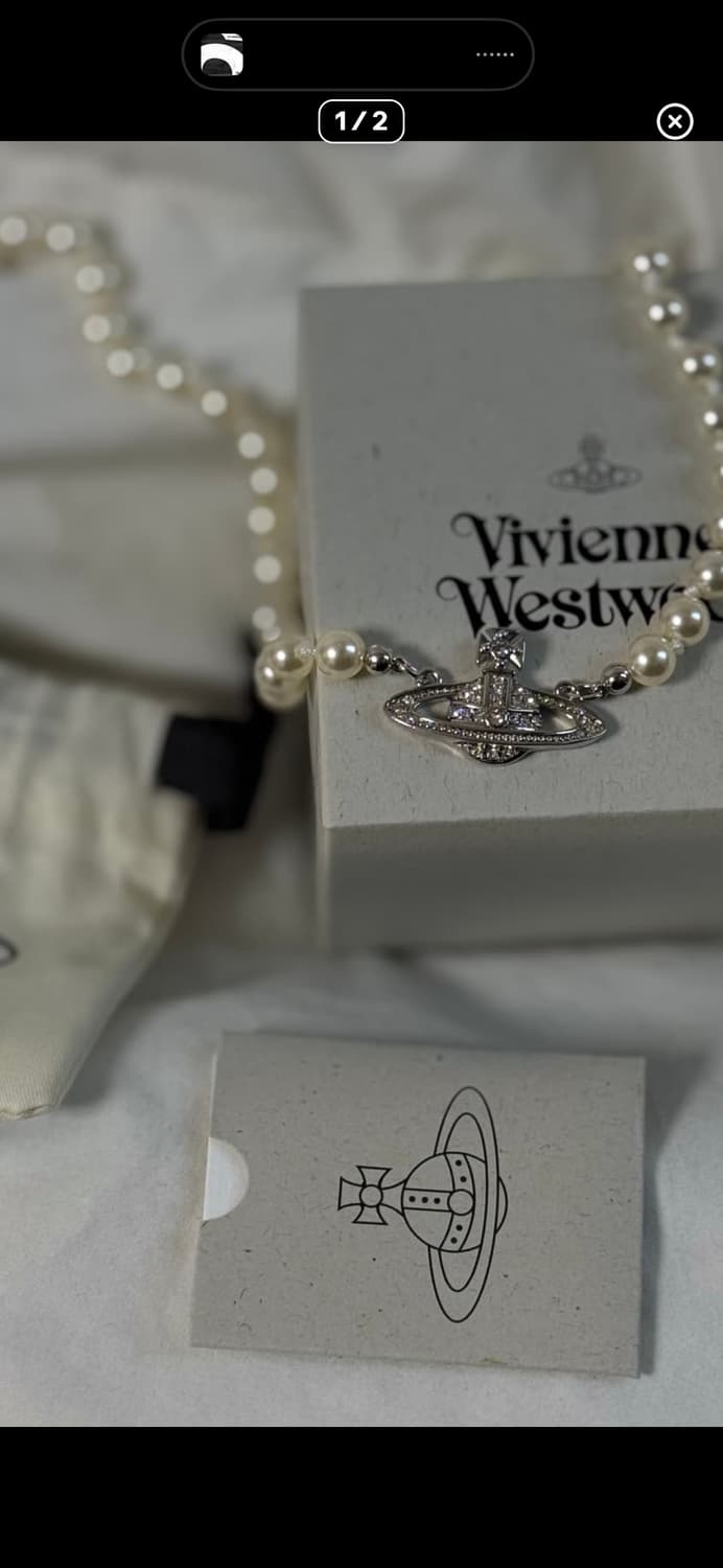 비비안웨스트우드 진주 목걸이 상품이미지2