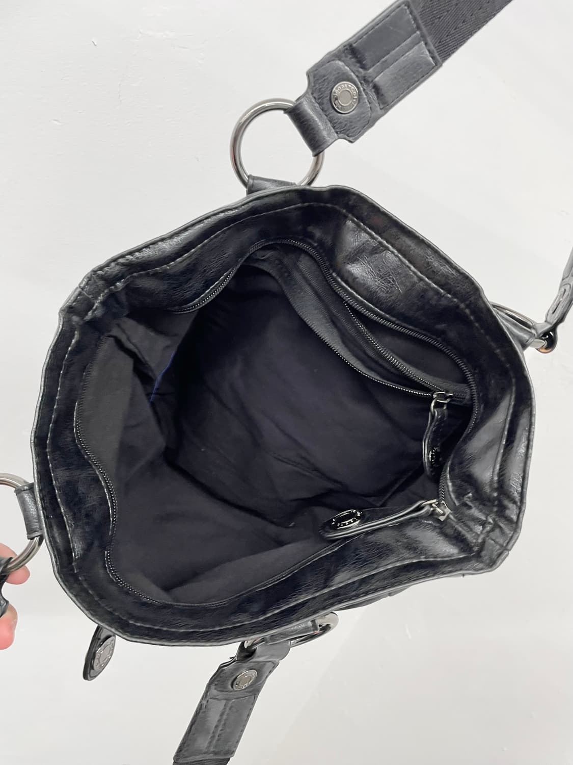 캘빈클라인 로고 나일론 숄더백 상품이미지6