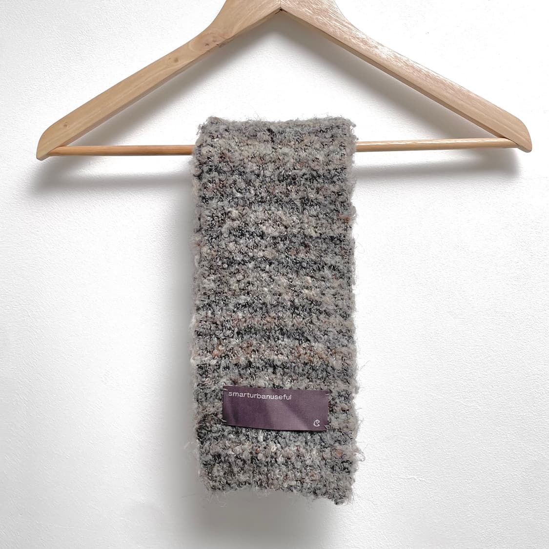 코이세이오 스마트어반유즈풀 suu 부클 머플러 그레이 상품이미지5