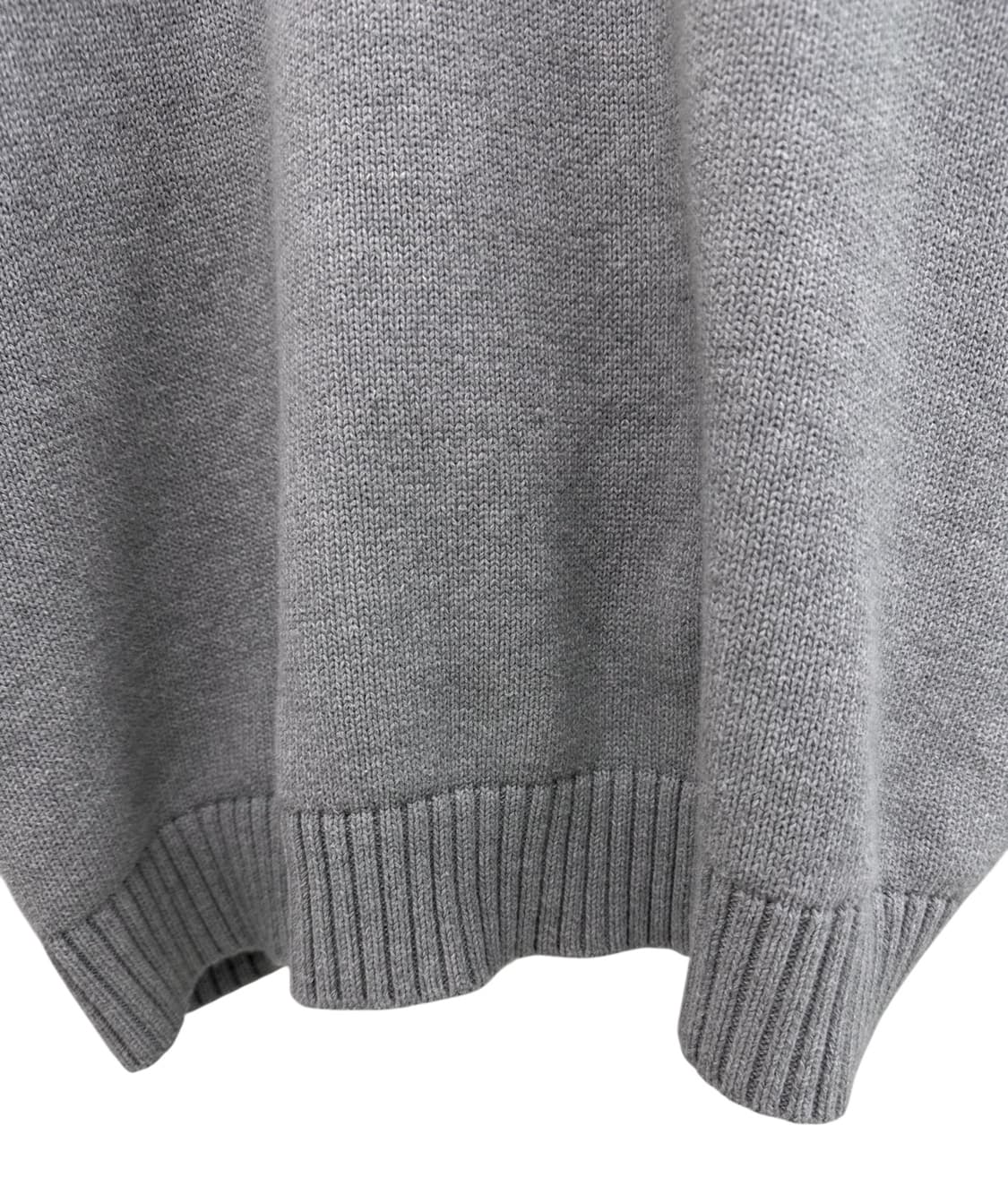 엘엘빈 반집업 니트 그레이 (XL~2XL) 상품이미지5