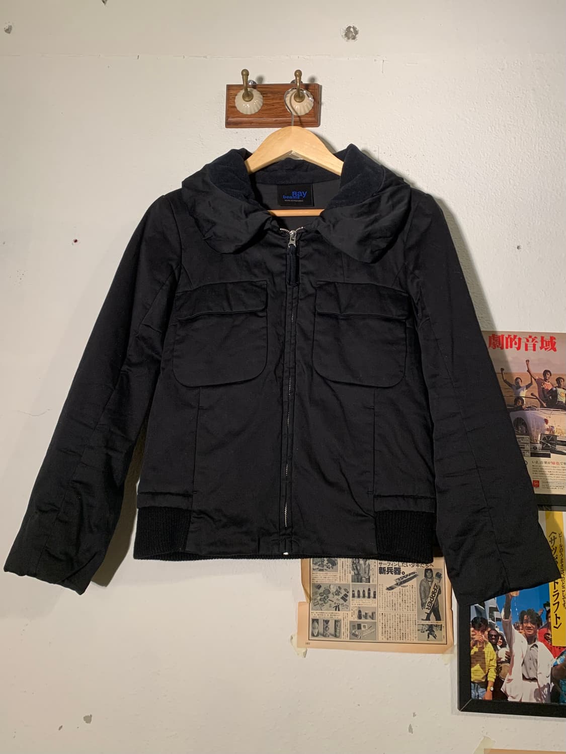 레이빔즈 하이 코듀로이 카라 자켓 상품이미지6