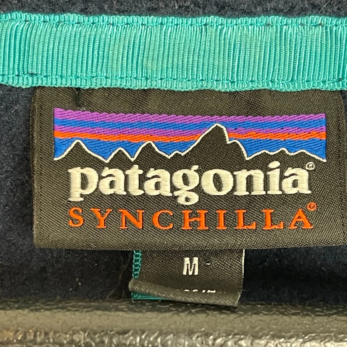 10s 파타고니아 신칠라 스냅-T 네이비/레드 상품이미지3