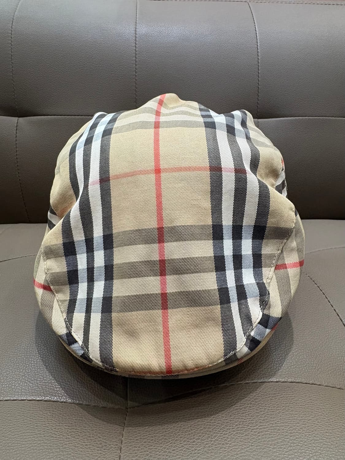 버버리 체크 헌팅캡 상품이미지3