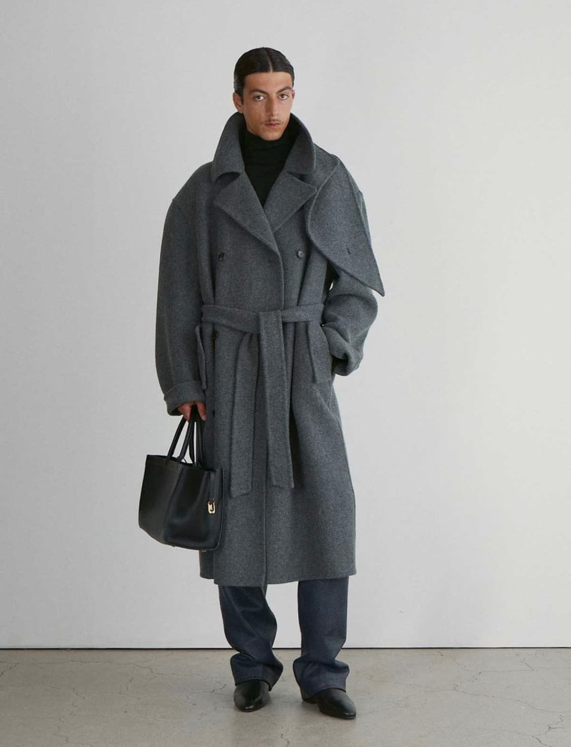 (구매글) 렉토 쿠세 코트 그레이 2사이즈 상품이미지1