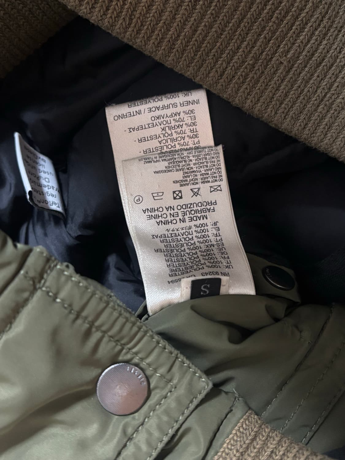 디젤 MA-1 퍼패딩  상품이미지6