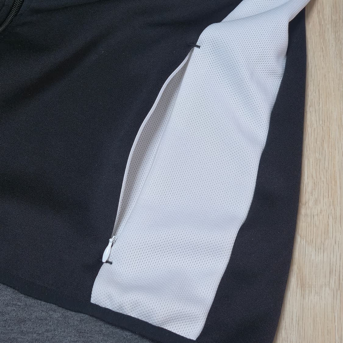 아디다스 불꽃 삼선 TT 트랙탑 블랙/화이트 져지자켓 상품이미지6