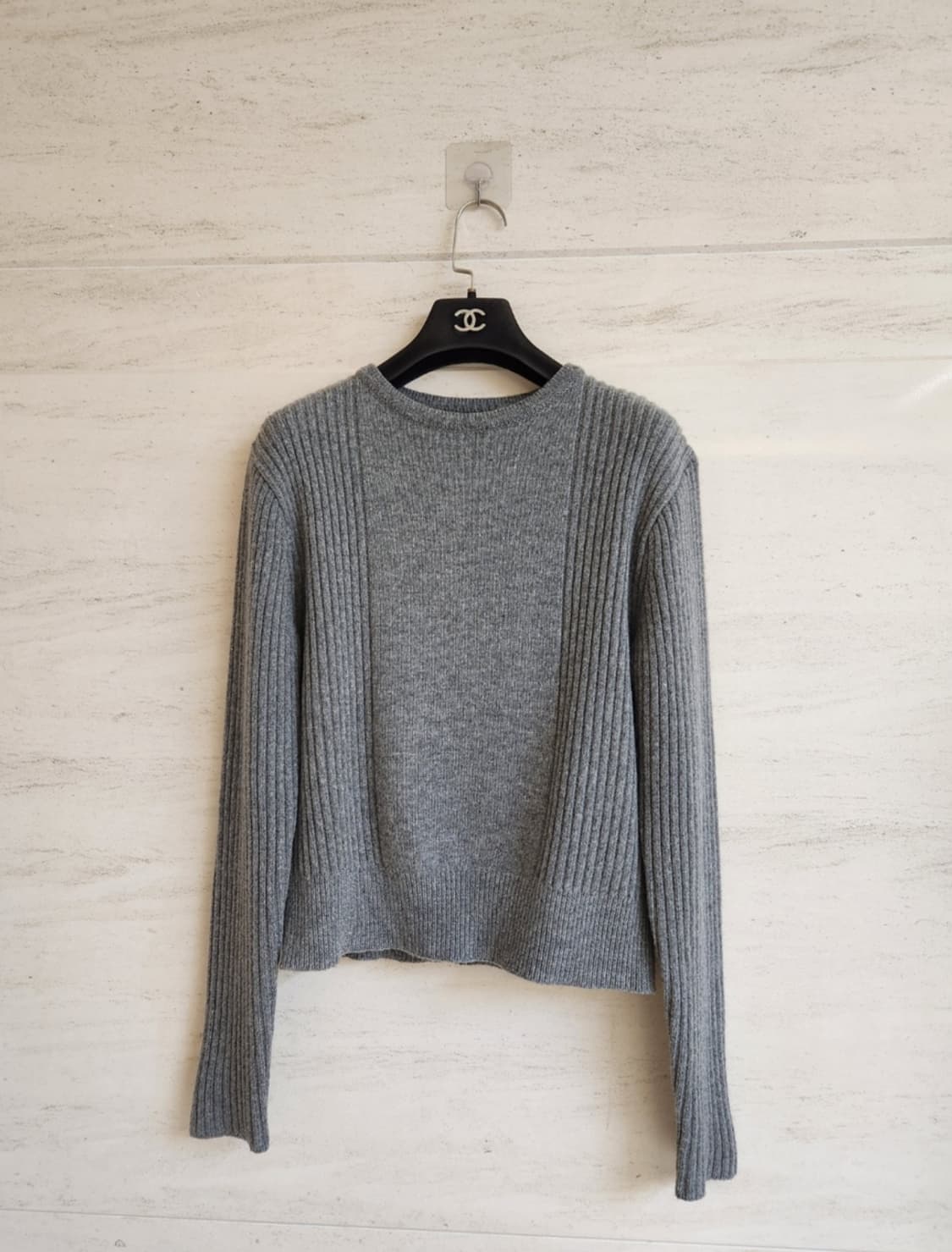 마땡킴 골지 니트탑 프리사이즈 상품이미지5