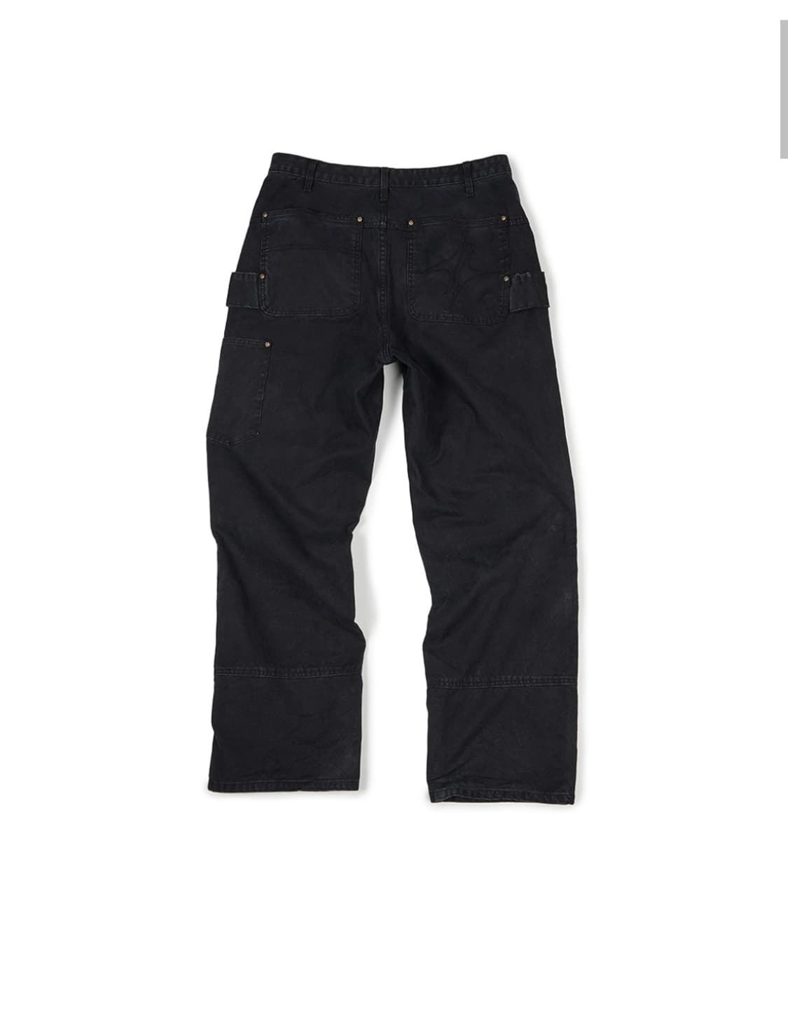 ETCE 더블니팬츠 블랙 XL 상품이미지2