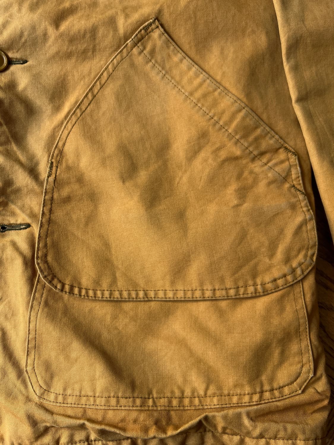 [L]70's 엘엘빈 Made in USA 빈티지 페이딩 헌팅 자켓 상품이미지4