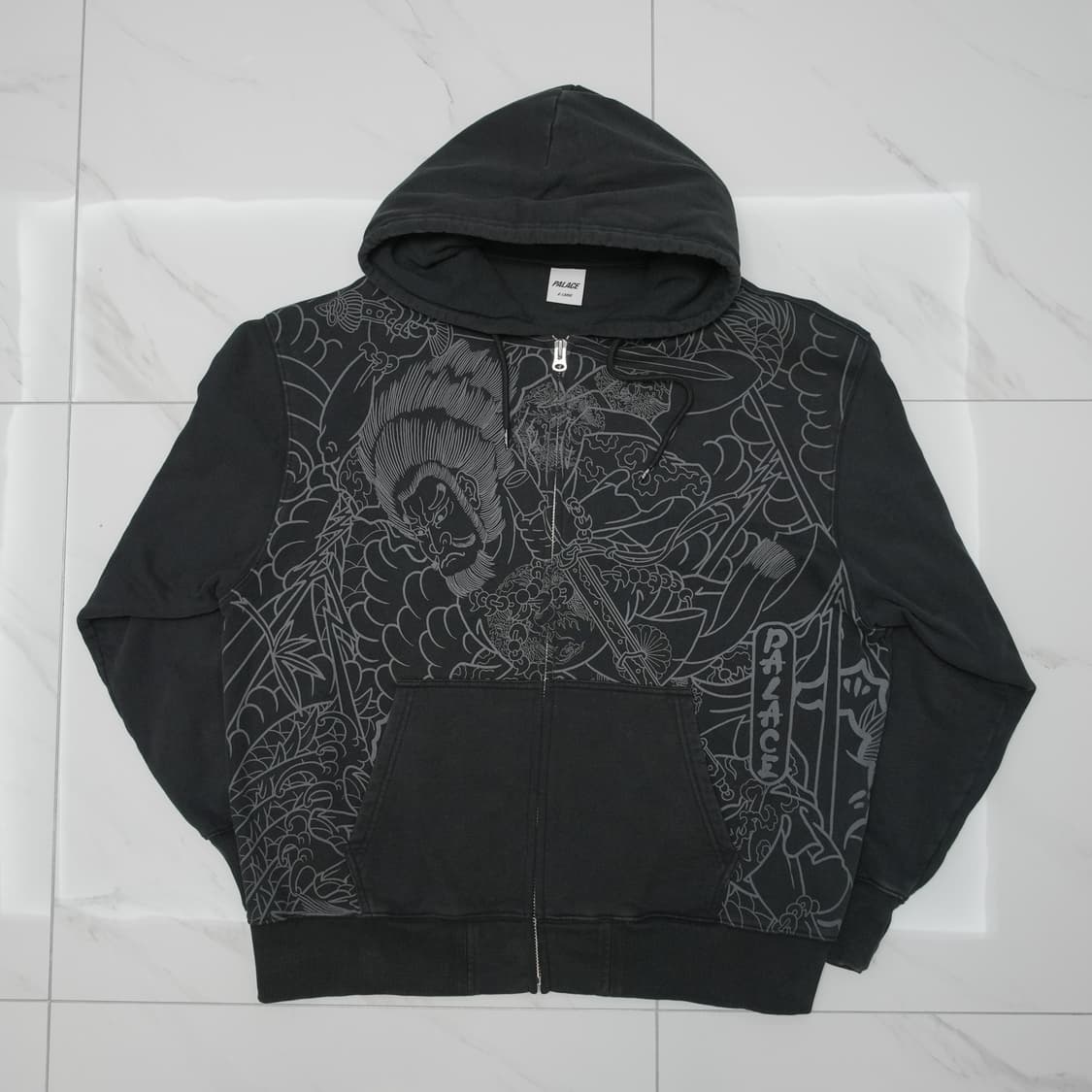 [XL] 팔라스 스사노오 집 후드 블랙 상품이미지1