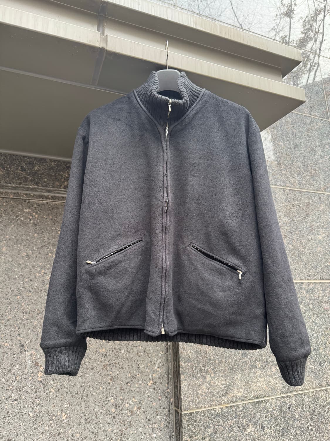 Agnes B 아네스베 울 집업 자켓 상품이미지10