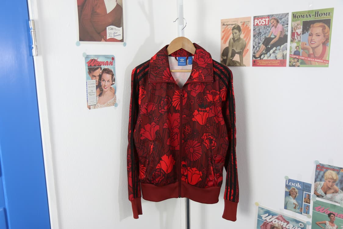 아디다스 파이어버드 레드 플라워 져지 상품이미지4