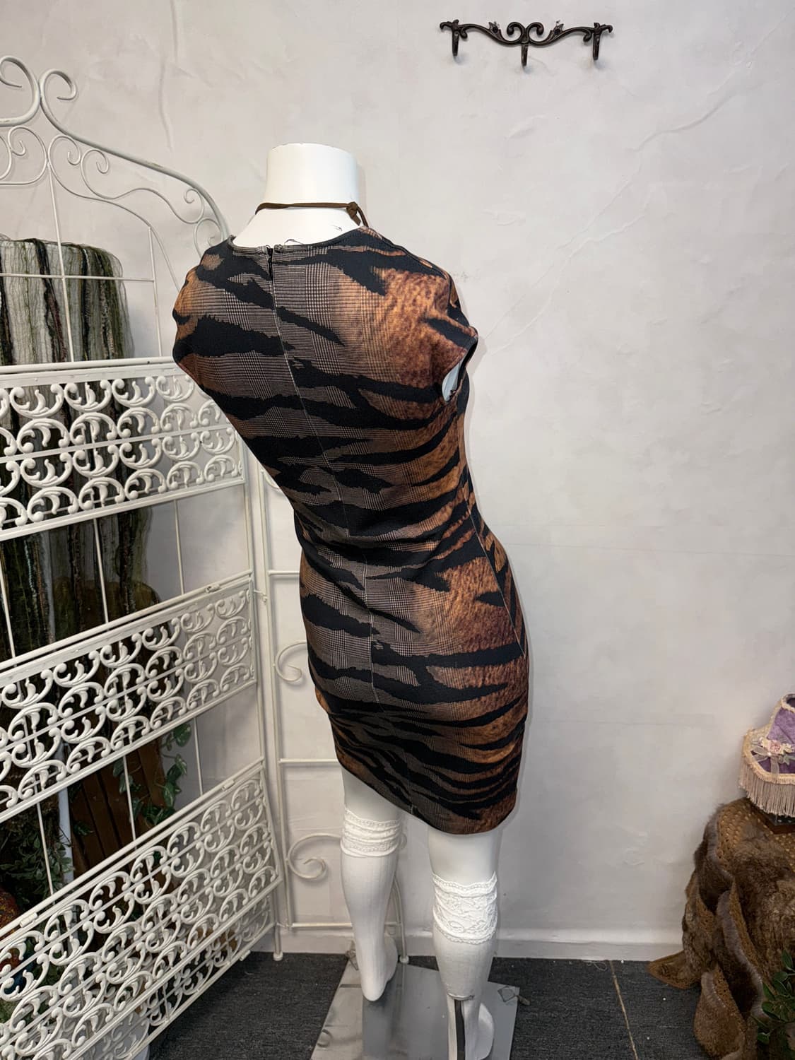 Alexander Mcqueen glen check tiger ops 상품이미지9