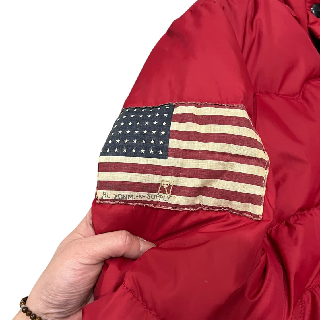 데님앤서플라이 성조기 패치 패딩 s08475 상품이미지6