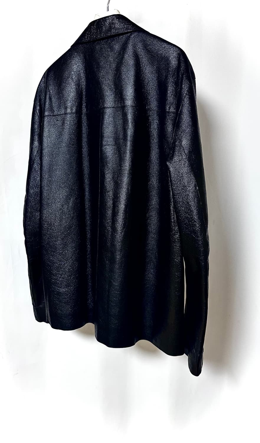 PRADA 90s Full-Grain Leather 3버튼 자켓  상품이미지7