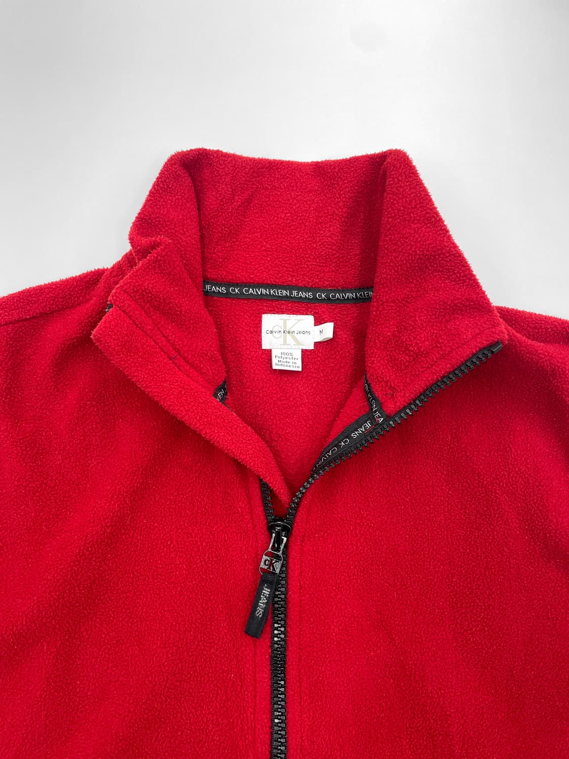 90~00s 빈티지 캘빈 클라인 진스 플리스 자켓 상품이미지3