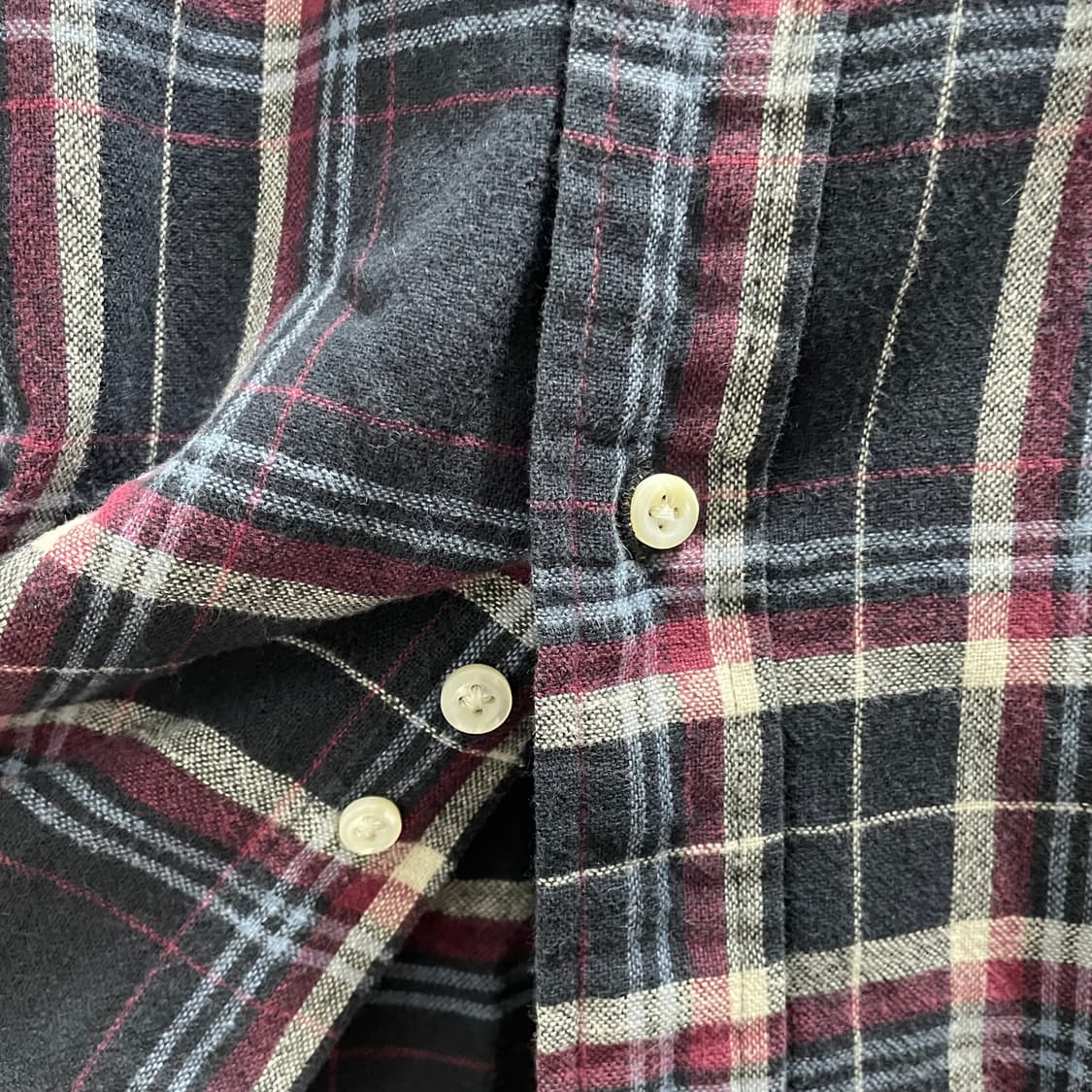 톰브라운/ 블랙 체크 셔츠/ 3 상품이미지5