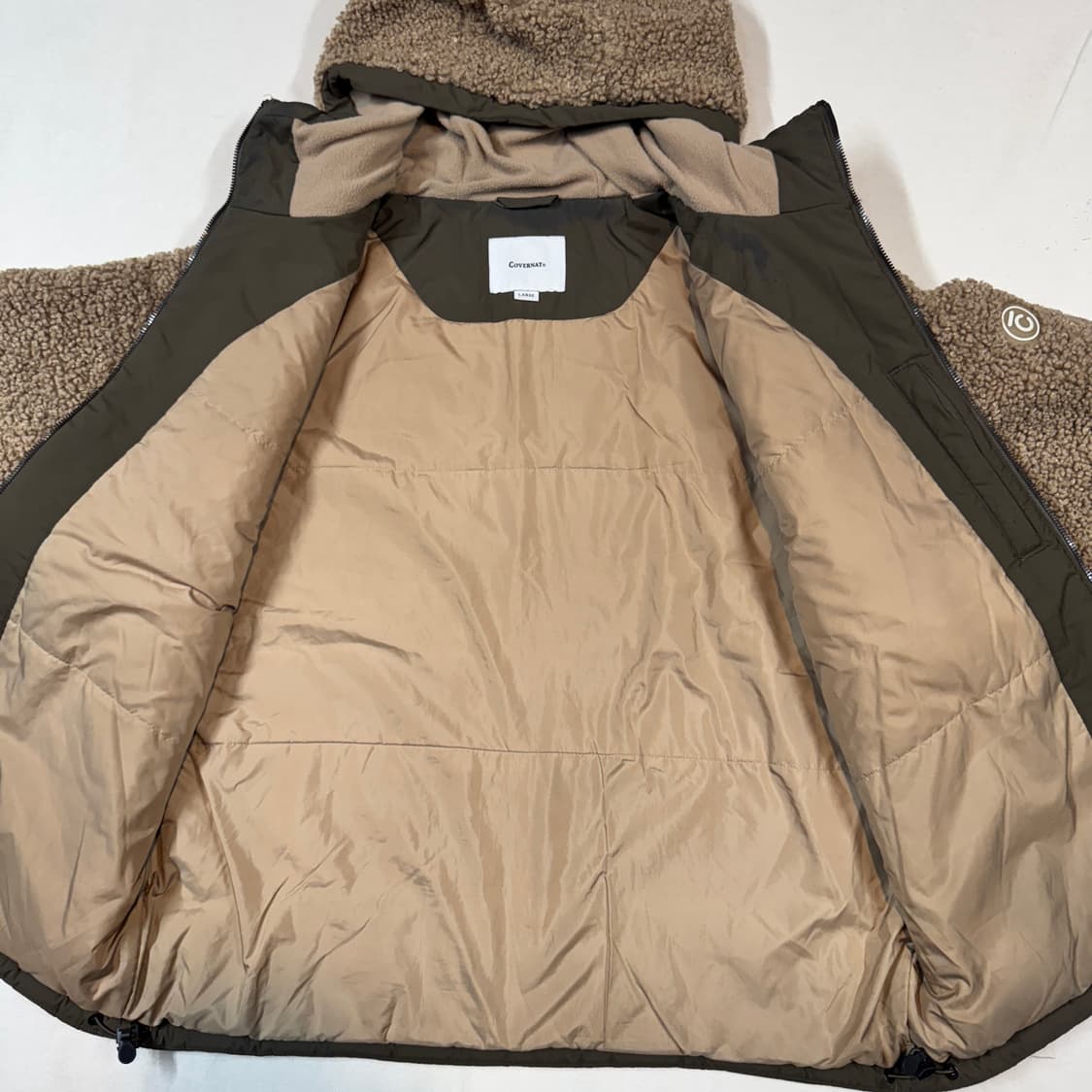 L) 커버낫 플리스 후리스 후드집업 자켓 상품이미지5