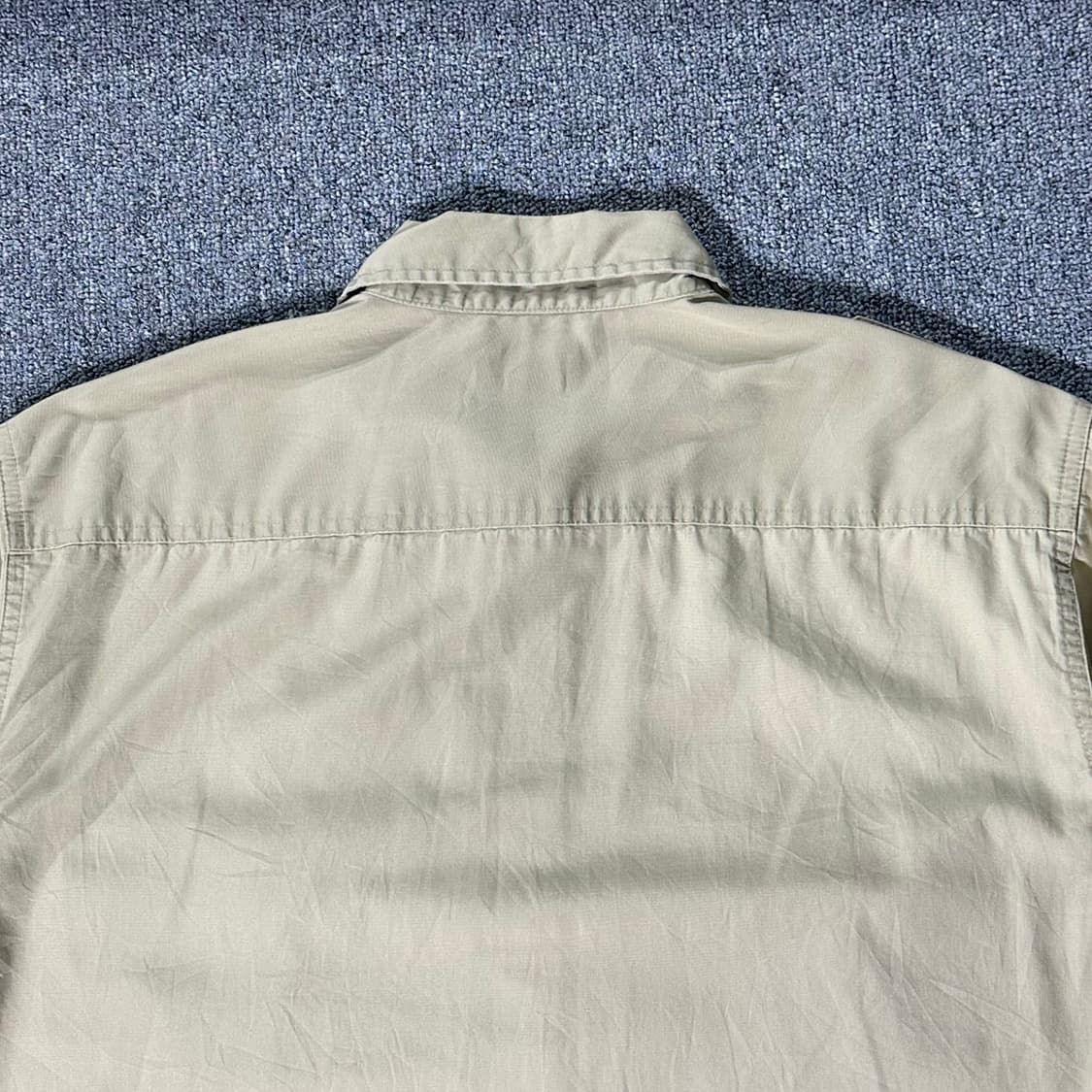 L.L.BEAN. 엘엘빈 하프셔츠 베이지(L/old-7587) 상품이미지7