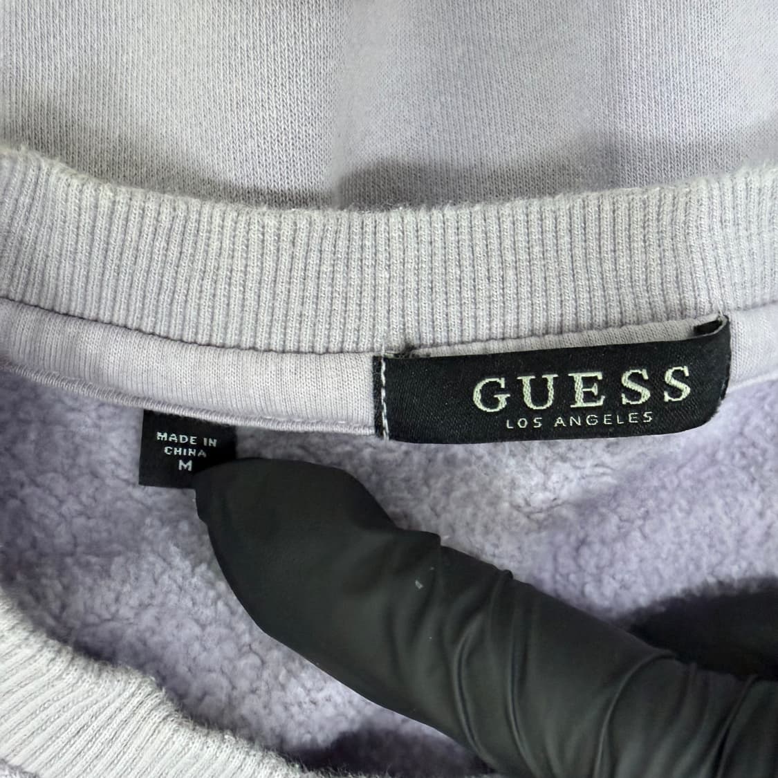 M 게스 기모 맨투맨 0127T1 상품이미지3