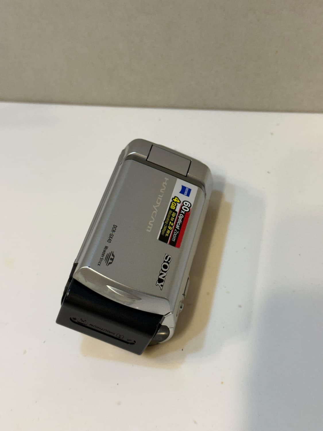 (빈티지캠코더) 소니 핸디캠 DCR-SX40 실버 60배 광학줌 상품이미지8