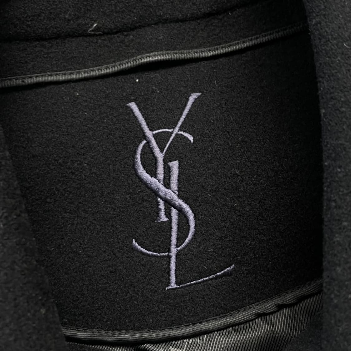 105 입생로랑 핸드메이드 코트 상품이미지3