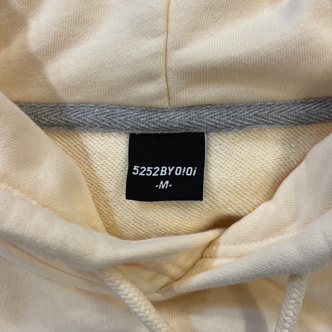 오아이오아이OIOI 후드티 크림 M 상품이미지8