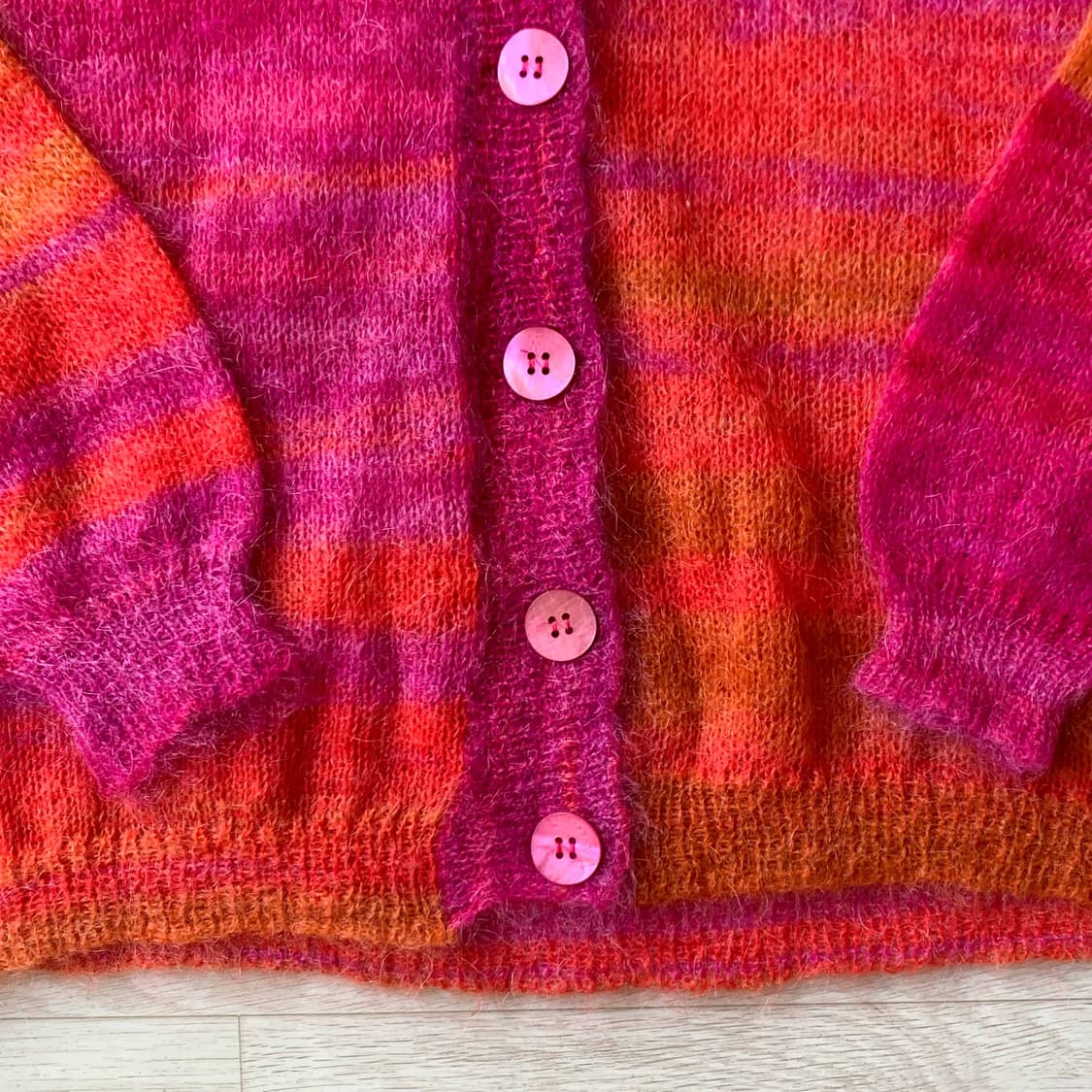 베네통 모헤어 가디건 상품이미지4