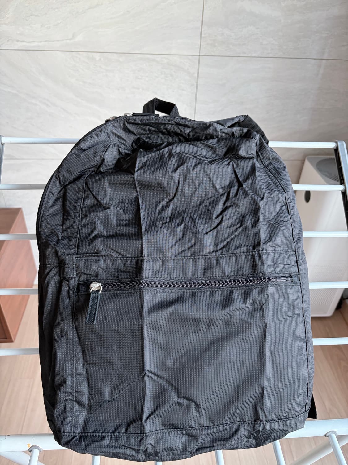 무인양품 (MUJI) 휴대용 접이식 백팩 검정색 상품이미지8