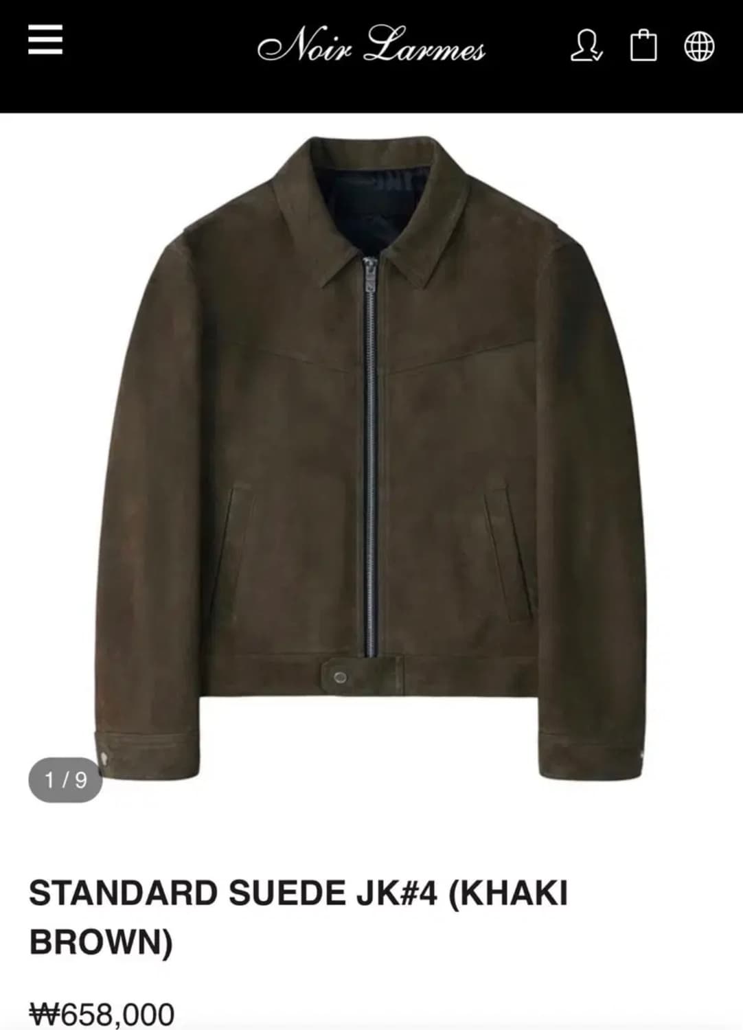 느와르 라르메스 스탠다드 jk#4 48 사이즈판매합니다 상품이미지5