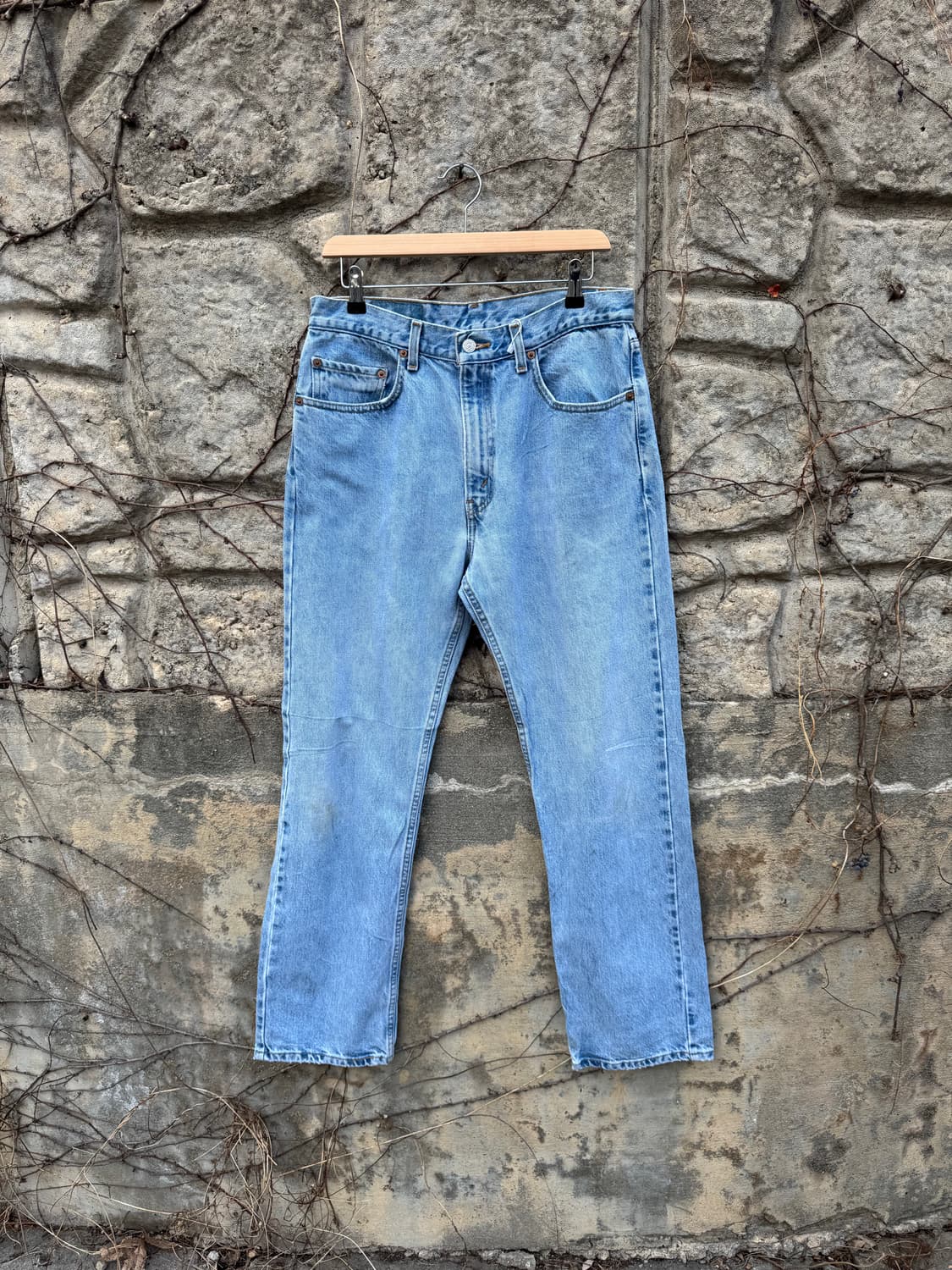 00s 리바이스 빈티지 505 워싱 데님 팬츠 상품이미지1