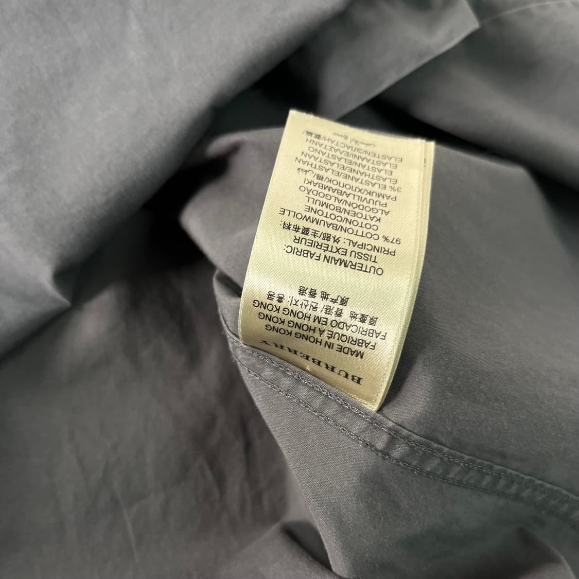 95 버버리 기마로고 코튼 셔츠 상품이미지6