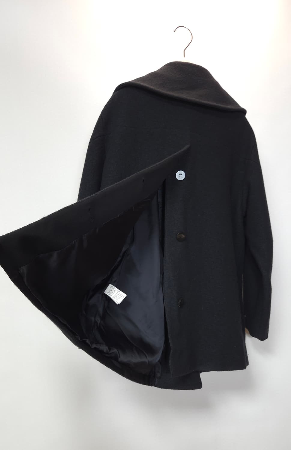 한섬 타임 2021 더블 브레스트 이태리 울코트  F 사이즈 상품이미지6