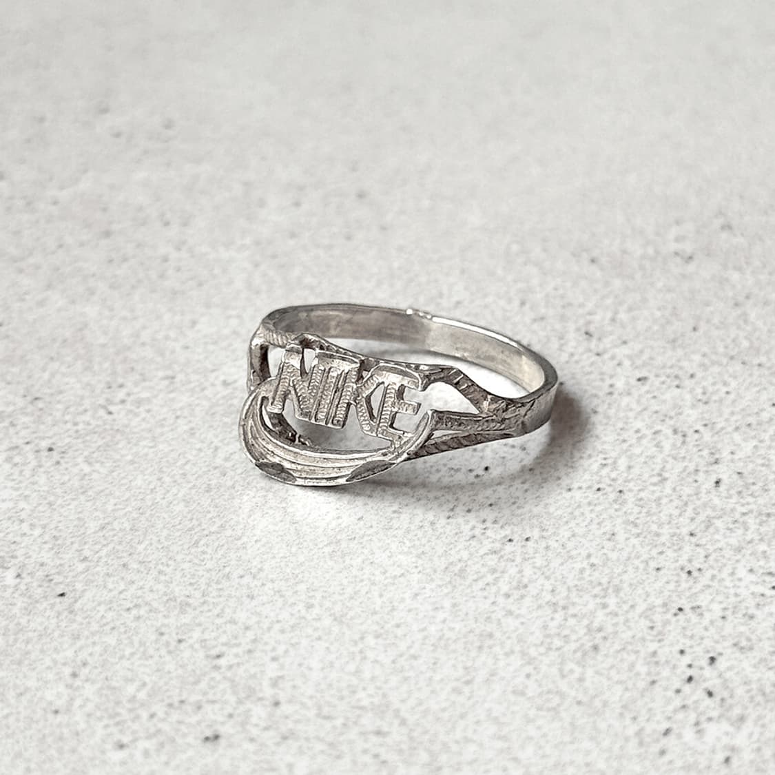 90s Nike 나이키 빈티지 실버 반지 상품이미지1