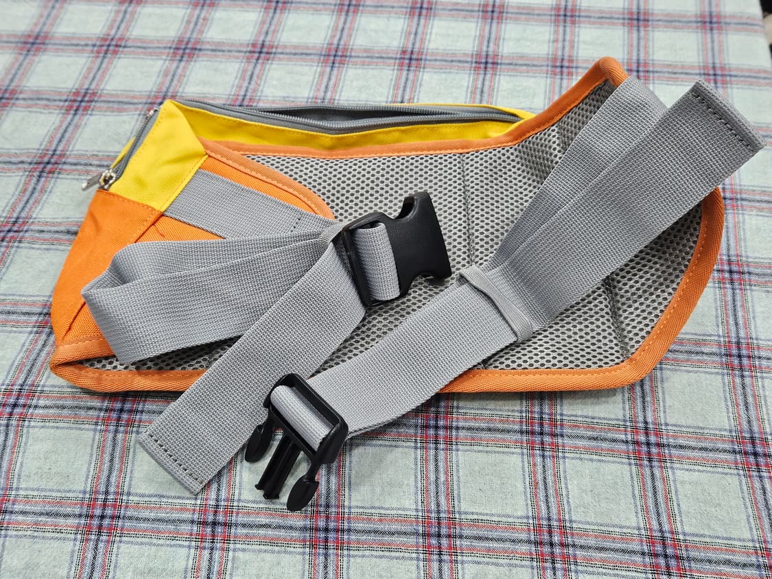 디스커버리 오렌지색 힙색 웨이스트백  상품이미지7