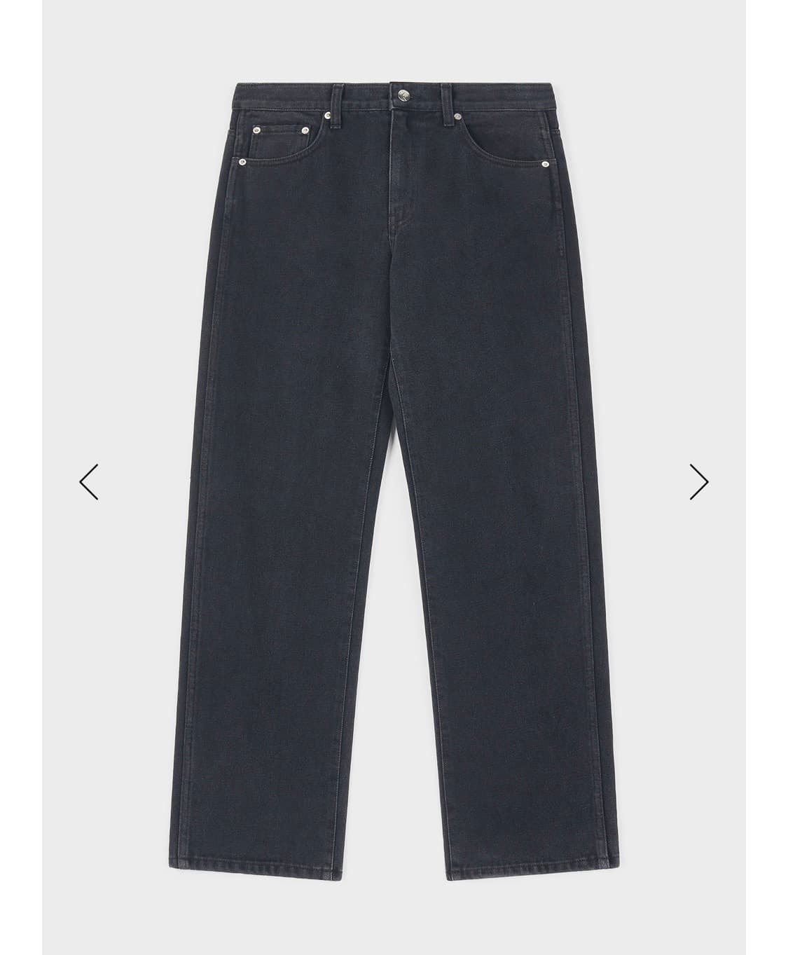 피알PR Essential Jean Black s사이즈 새상품 상품이미지3