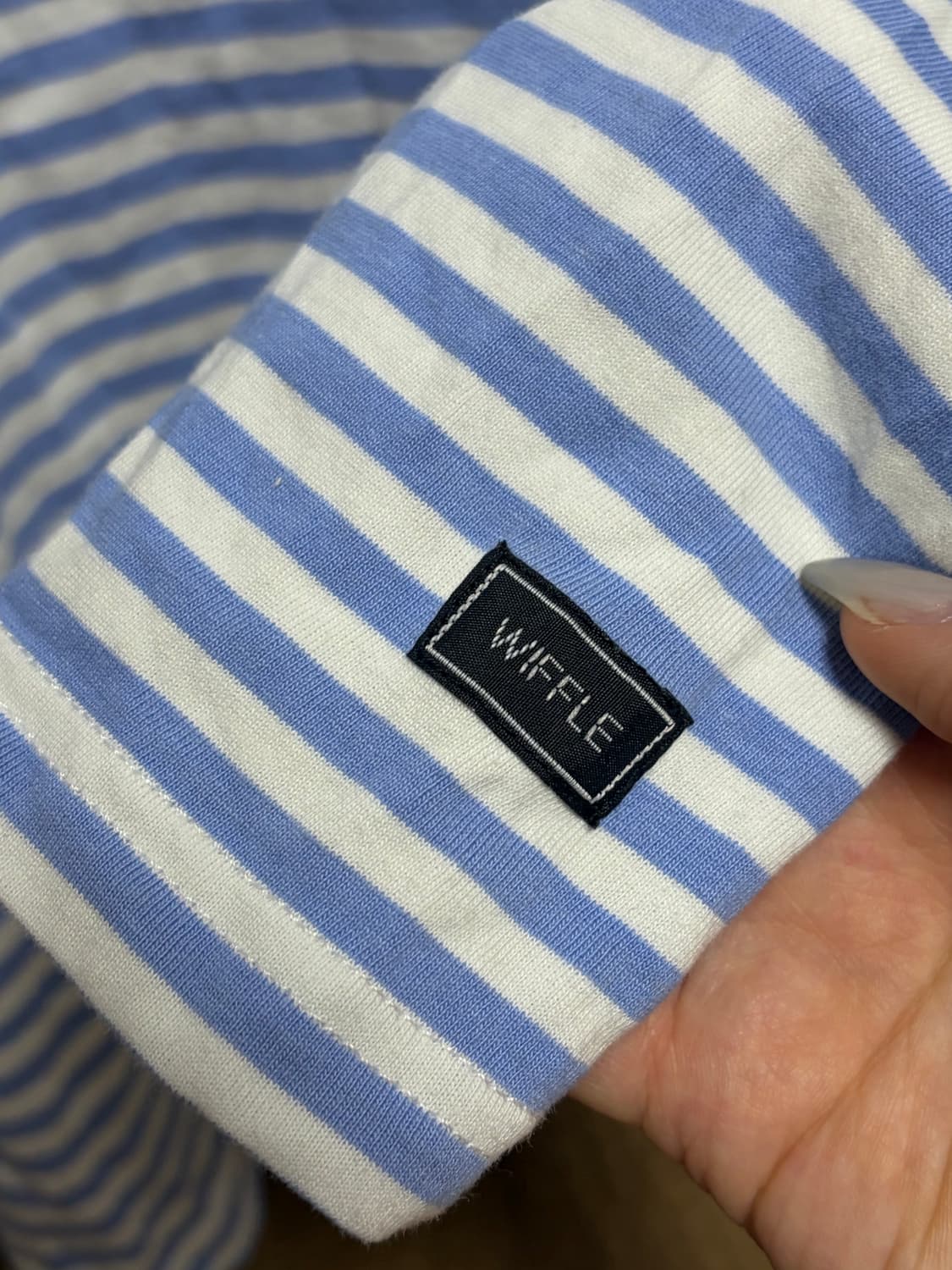 wiffle 오버사이즈 스트라이프 롱슬리브 상품이미지3