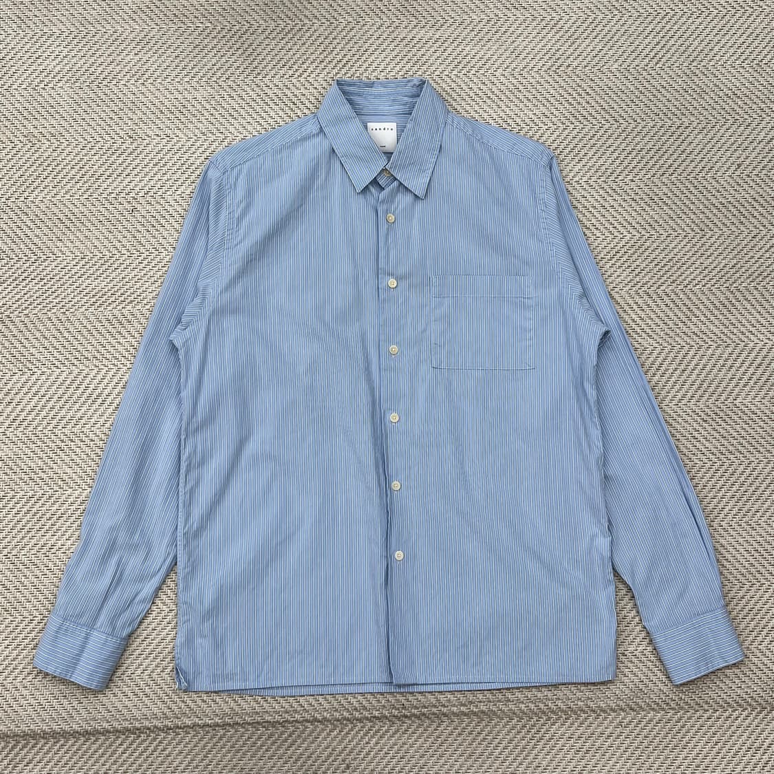 산드로 스트라이프 셔츠 r2326 상품이미지1