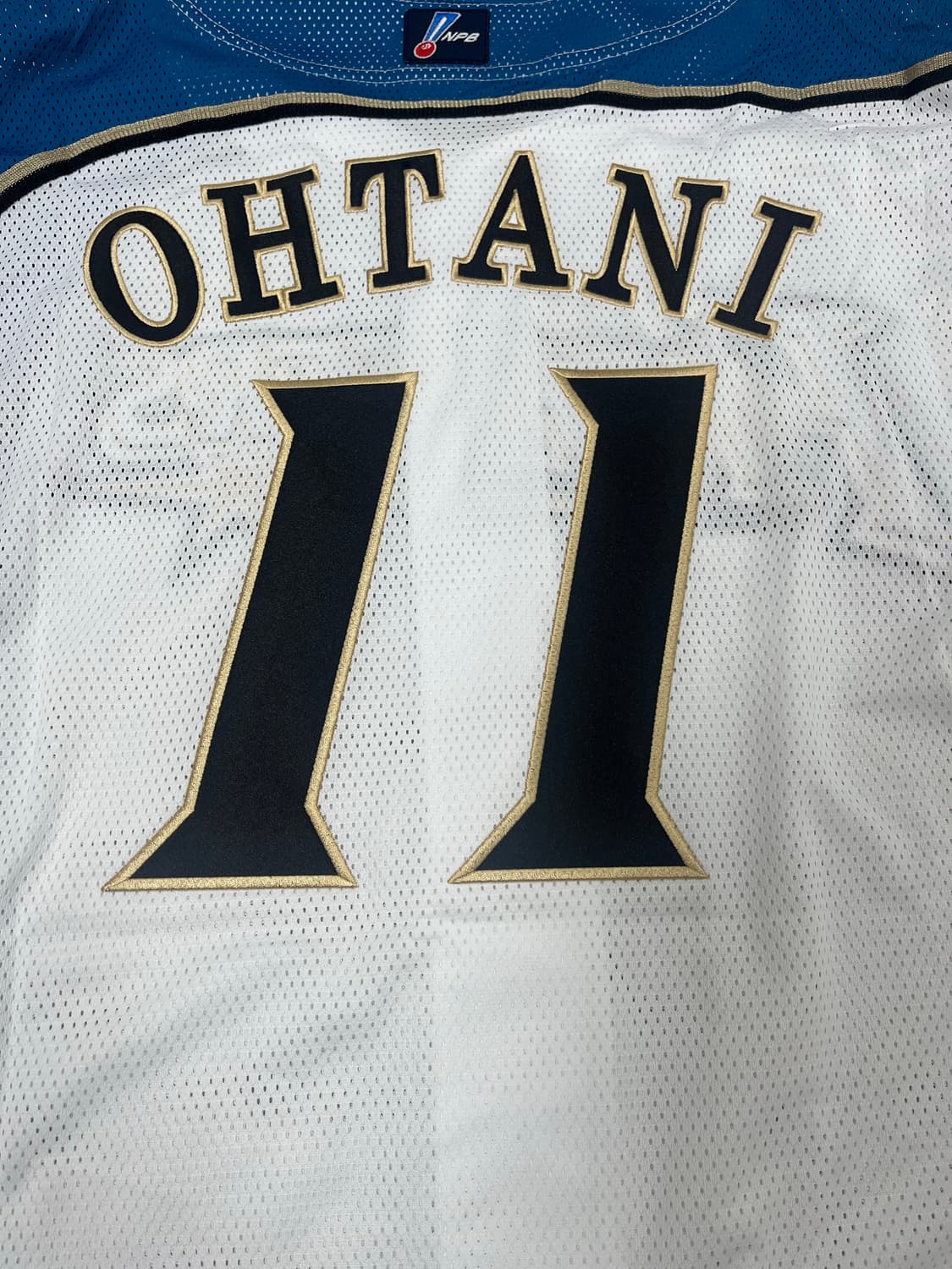 (미즈노) 오타니 쇼헤이 니혼햄 파이터즈 홈 정품 유니폼 상품이미지6