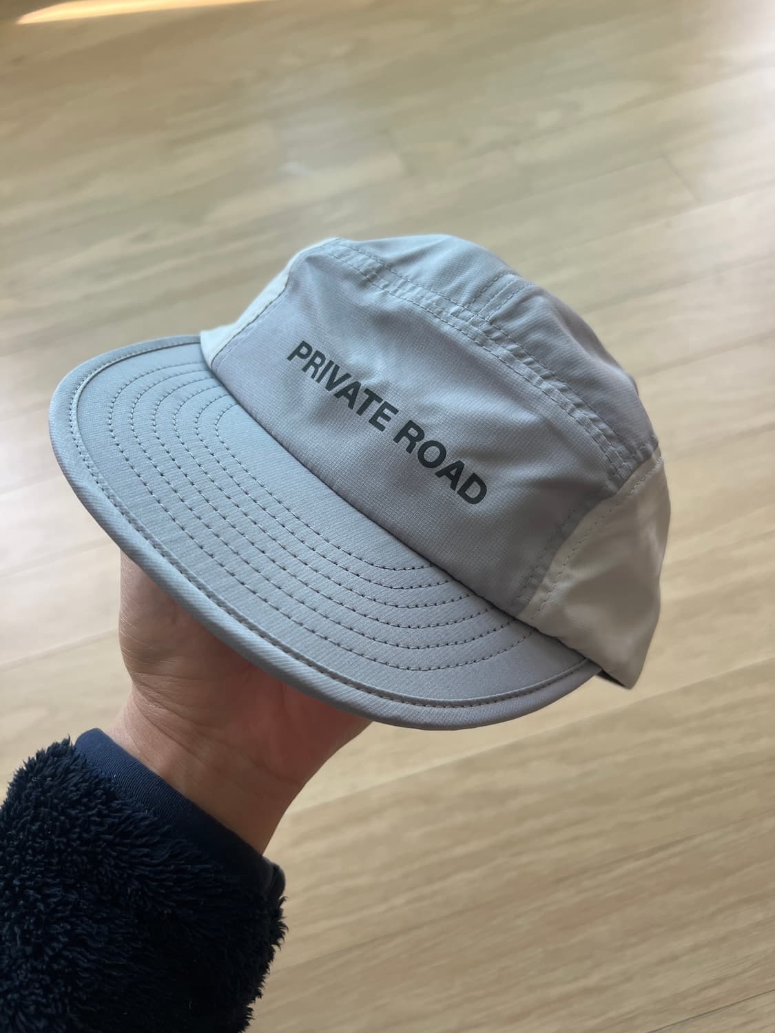 PRRC 러닝캡 쿨그레이 새제품 팝니다. 상품이미지1