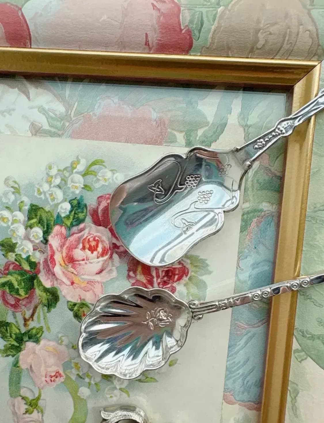 영국 빈티지 실버플레이트 디저트스푼 상품이미지3