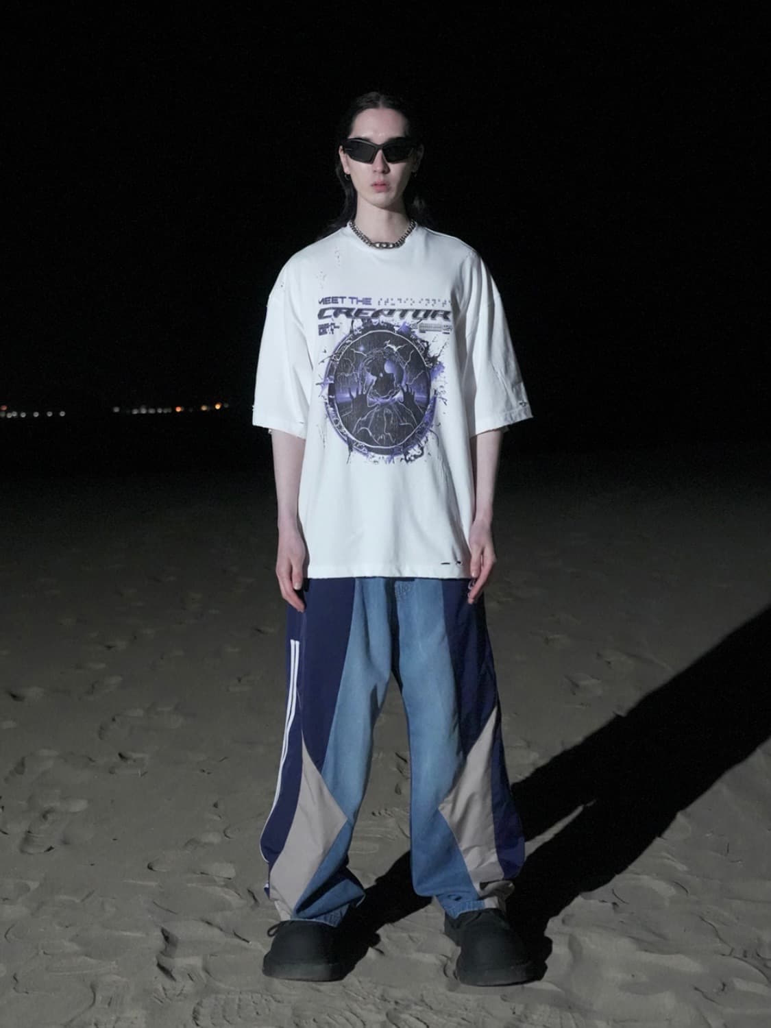 Civision 하이브리드 트랙 팬츠 (크림 익스클루시브) 상품이미지1