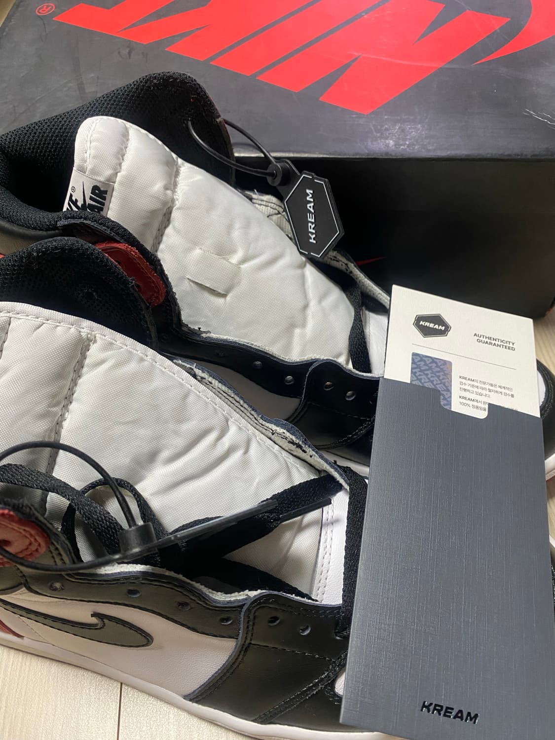 조던1 하이 블랙토 2016  상품이미지7