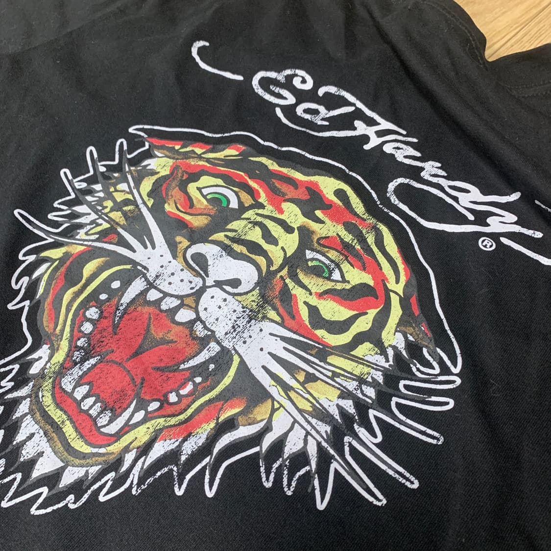 3L)Ed hardy 일본 에드하디 호랑이 반팔티 상품이미지4