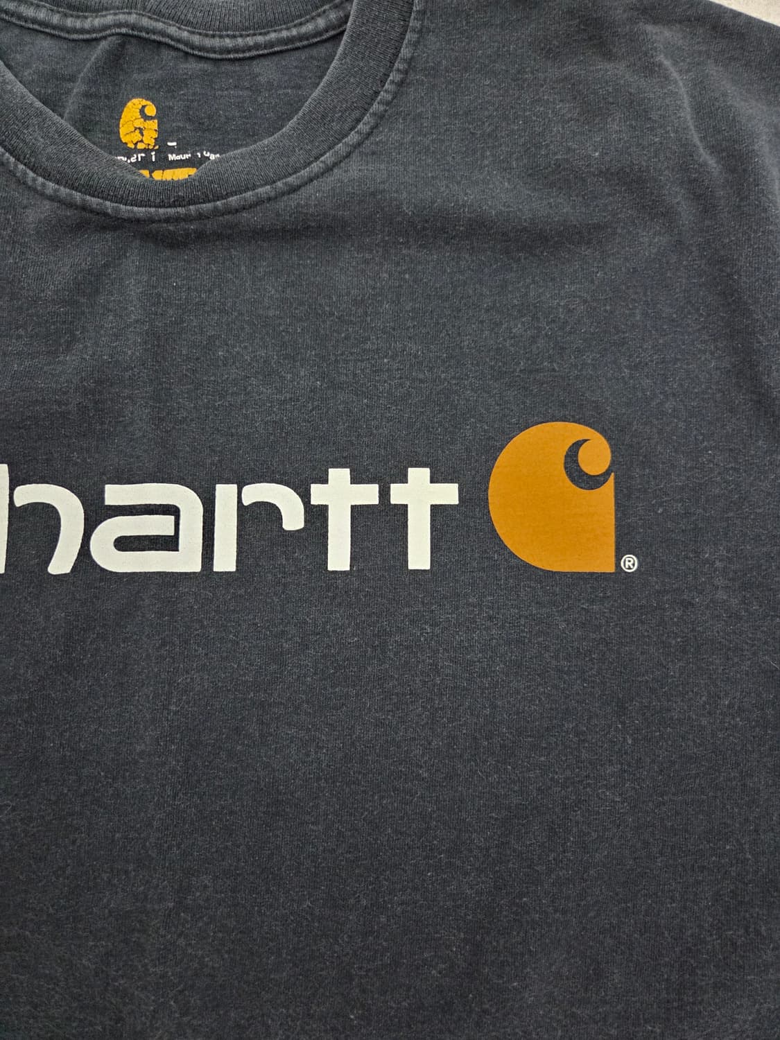 칼하트 오리지널 핏 로고 반팔 티셔츠 상품이미지2